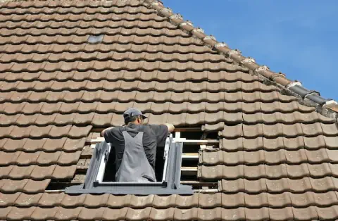 Pose de velux - Péron